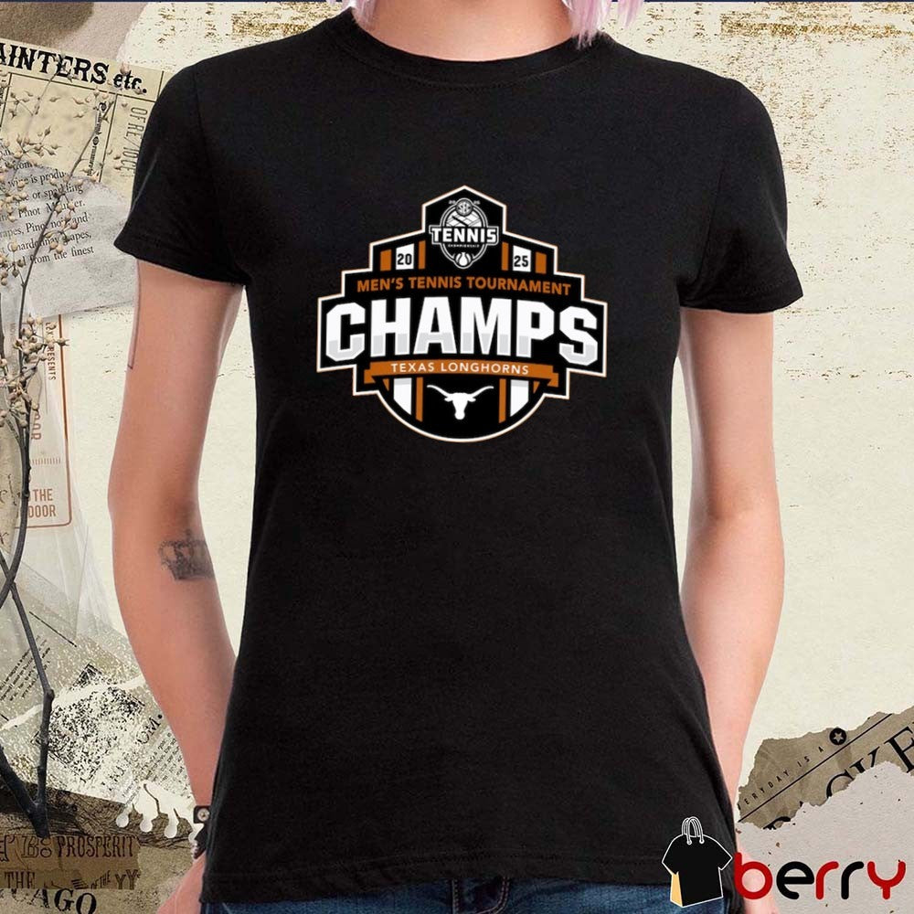 Texas Longhorns SEC Men’s Tennis Tournament Champions NCAA 2025 t-shirt
