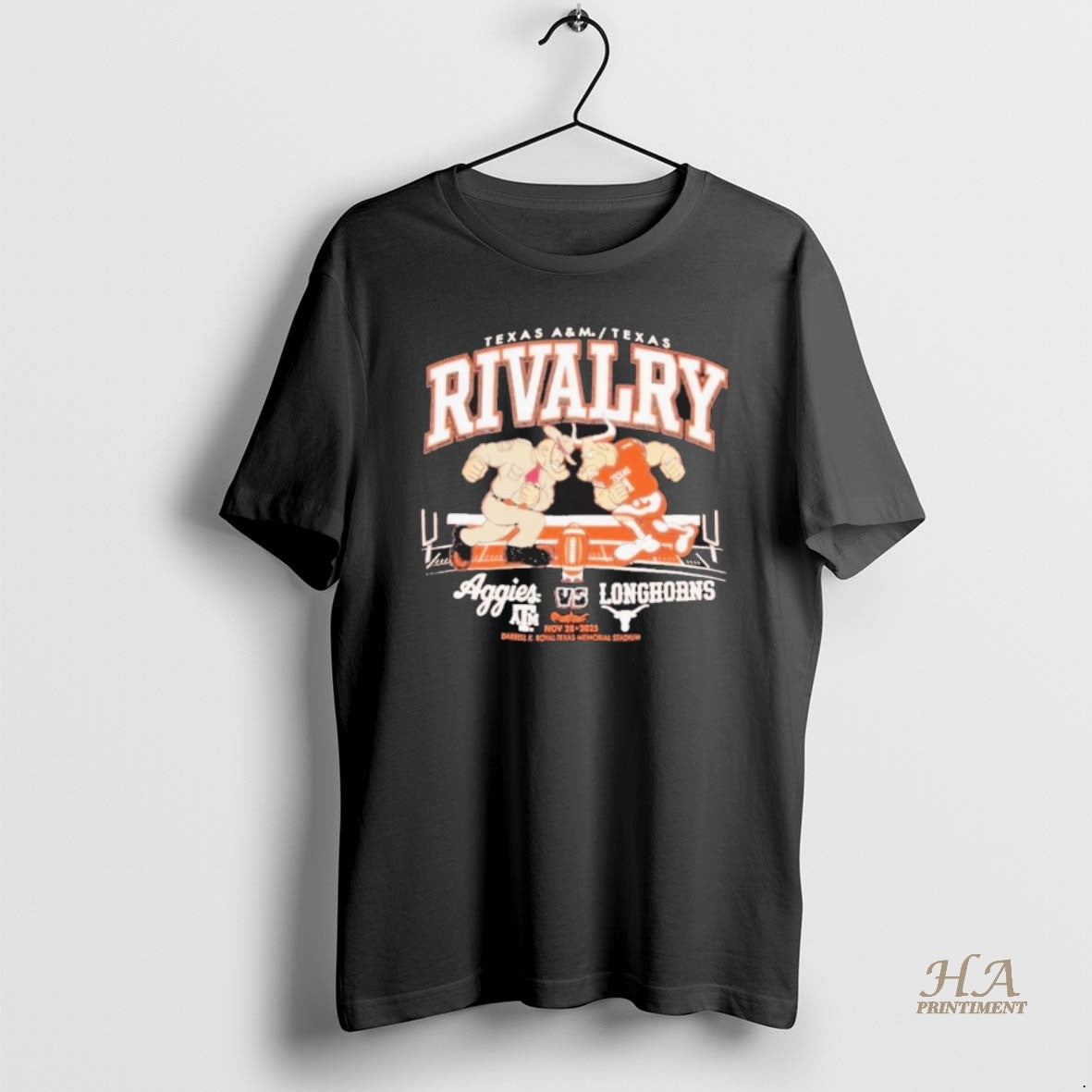 Official Texas Longhorns Standing Mascot Vs Aggies
