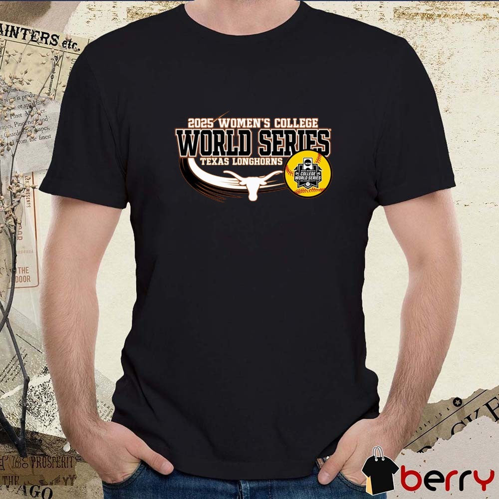 Texas Longhorns Women’s Softball 2025 College World Series NCAA Bound t-shirt