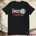 Texas Tech Red Raiders Basketball 2025 NCAA Tournament Men’s Sweet 16 March Madness Brackets t-shirt