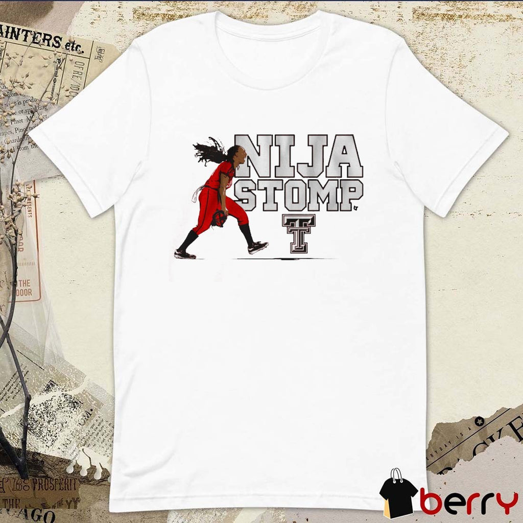 Texas Tech Red Raiders NCAA Softball NiJaree Canady Nija Stomp t-shirt