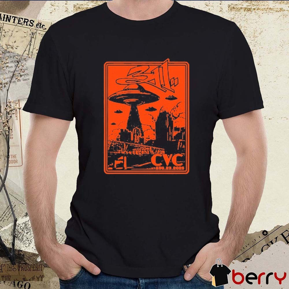 The 311 Band MegaCorp Pavilion Outdoor Newport KY August 23 2025 t-shirt