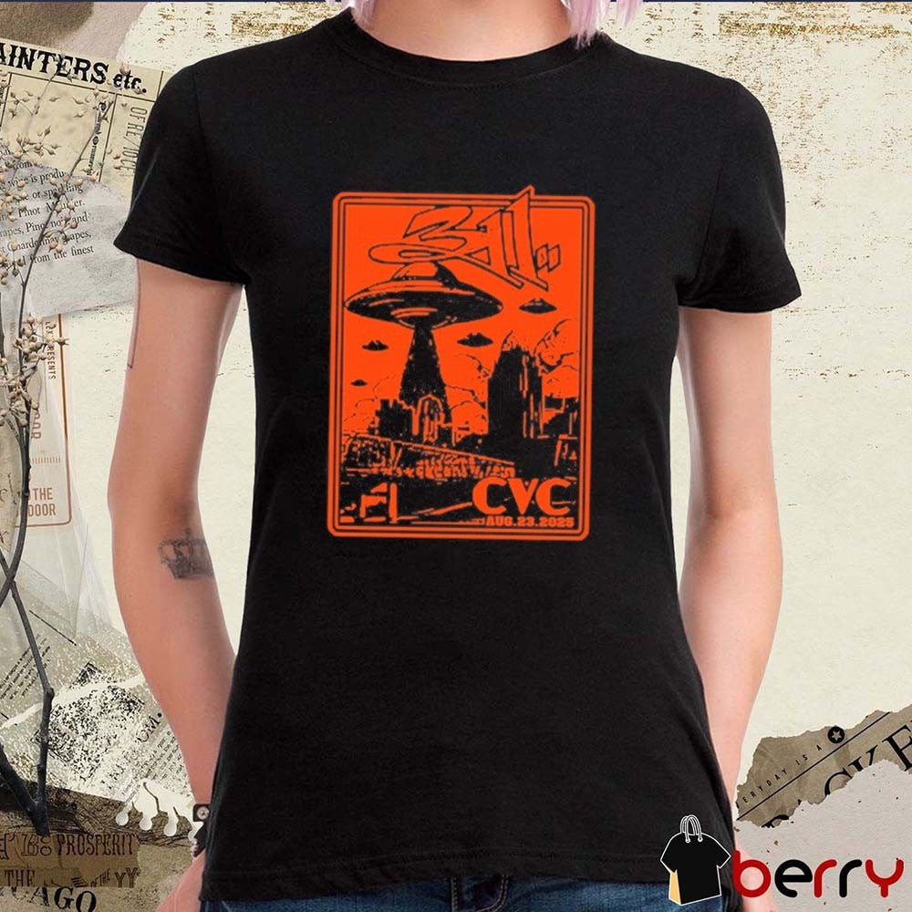 The 311 Band MegaCorp Pavilion Outdoor Newport KY August 23 2025 t-shirt