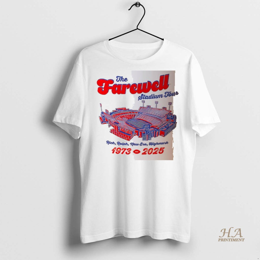Official The Farewell Stadium Tour 1973 2025 Football Lover Shirt