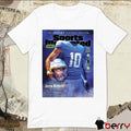 The Freaky Football Preview Sports Illustrated Kids Angeles Chargers Justin Herbert Has His Head In The Game Poster t-shirt