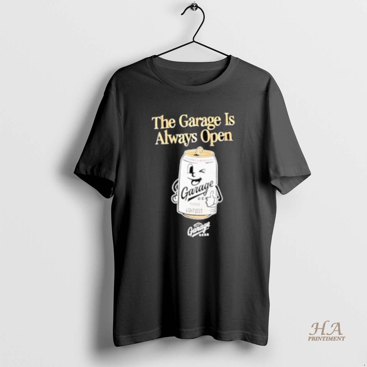 Official The Garage Is Always Open Garage Light Beer