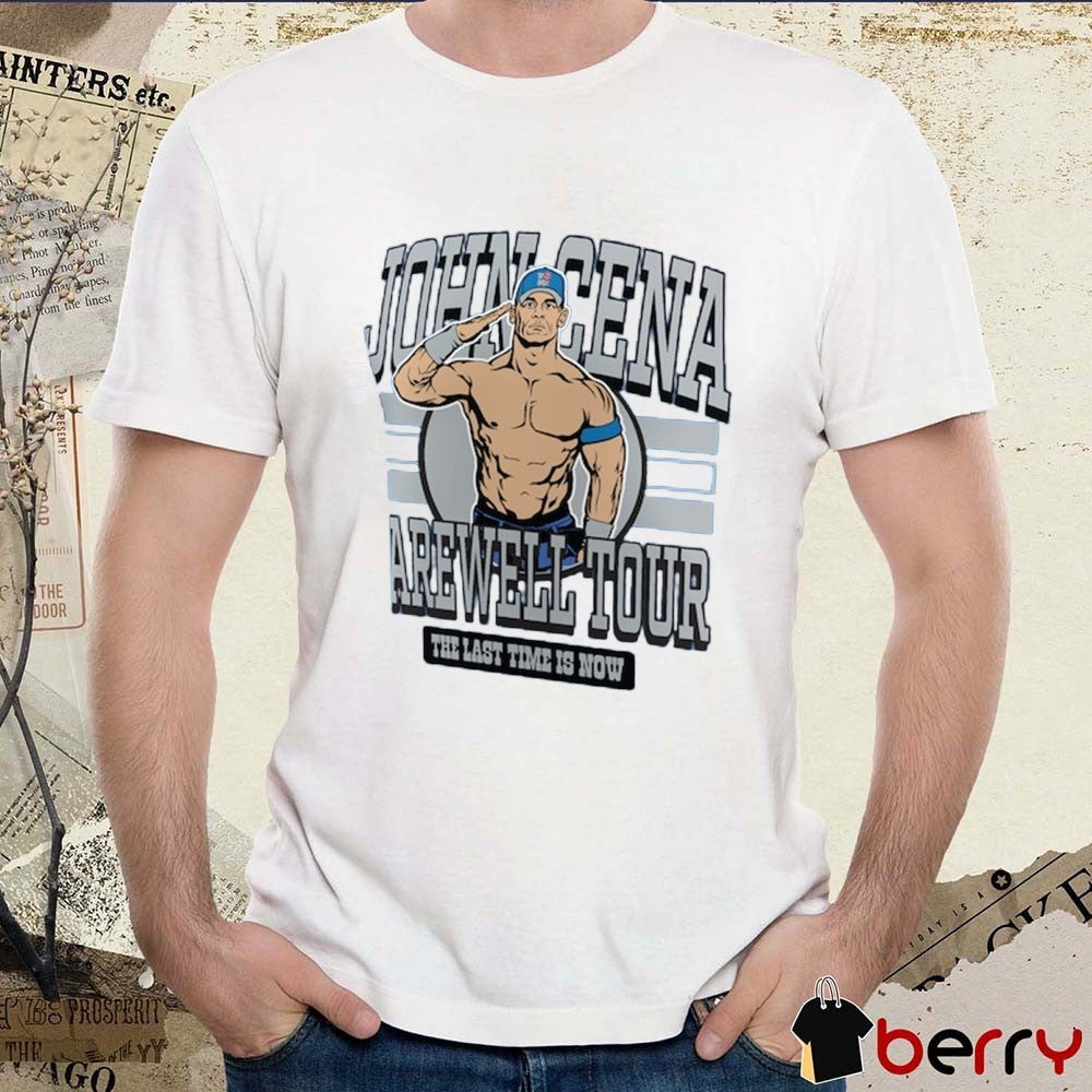 The Last Time Is Now John Cena Farewell Tour 2025 Grand Rapids Michigan USA t-shirt