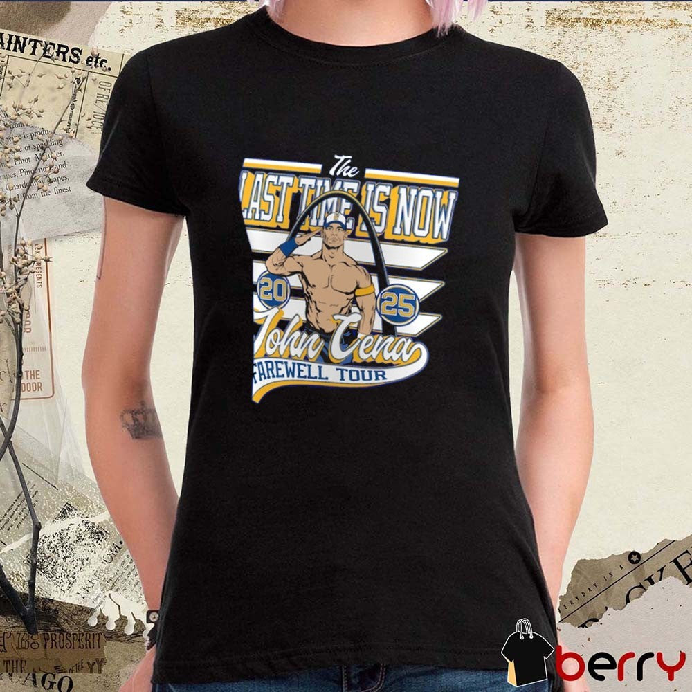 The Last Time Is Now John Cena Farewell Tour 2025 St. Louis t-shirt