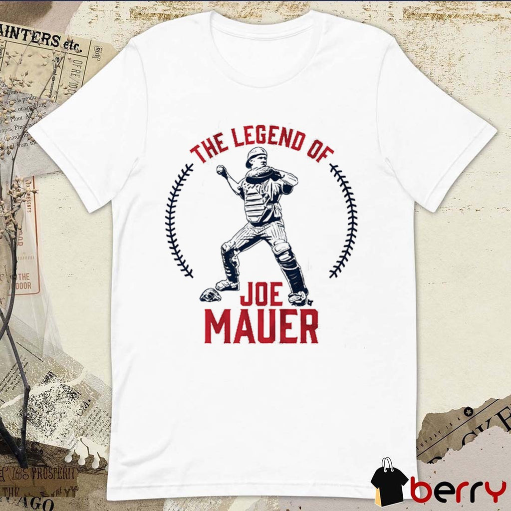 The Legend of Joe Mauer Minnesota Twins Baseball 2025 t-shirt