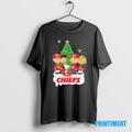 Official The Peanuts Kansas City Chiefs Merry Christmas 2025 Tee Sweater