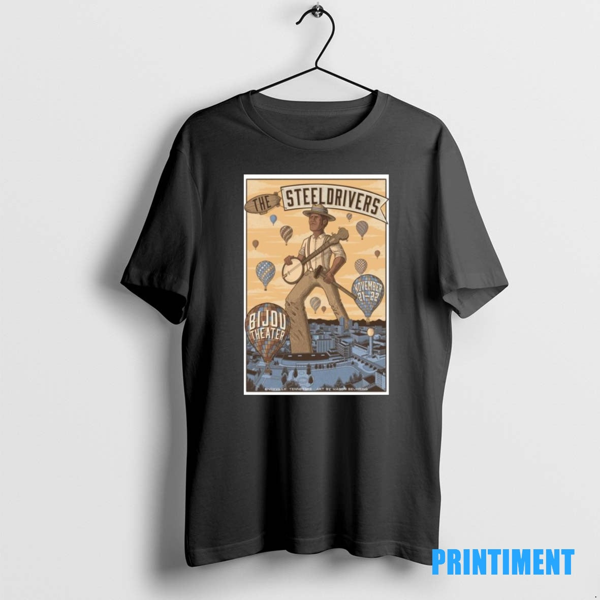 Official The Steeldrivers Knoxville Tn November 21 22 2025 Concert Tee Sweater