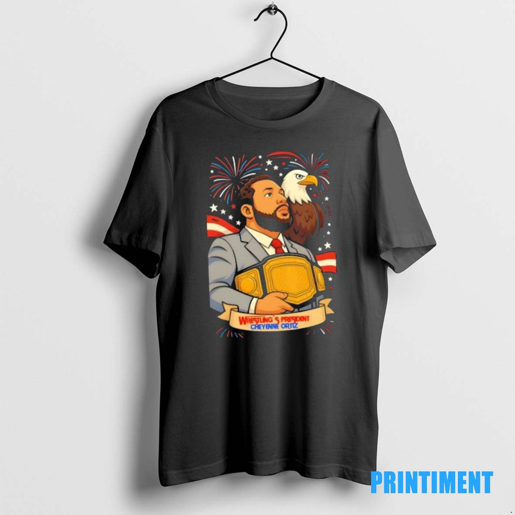 Official The Voice Cheyenne Ortiz Announcer And Personality Wrestlings President Tee Sweater