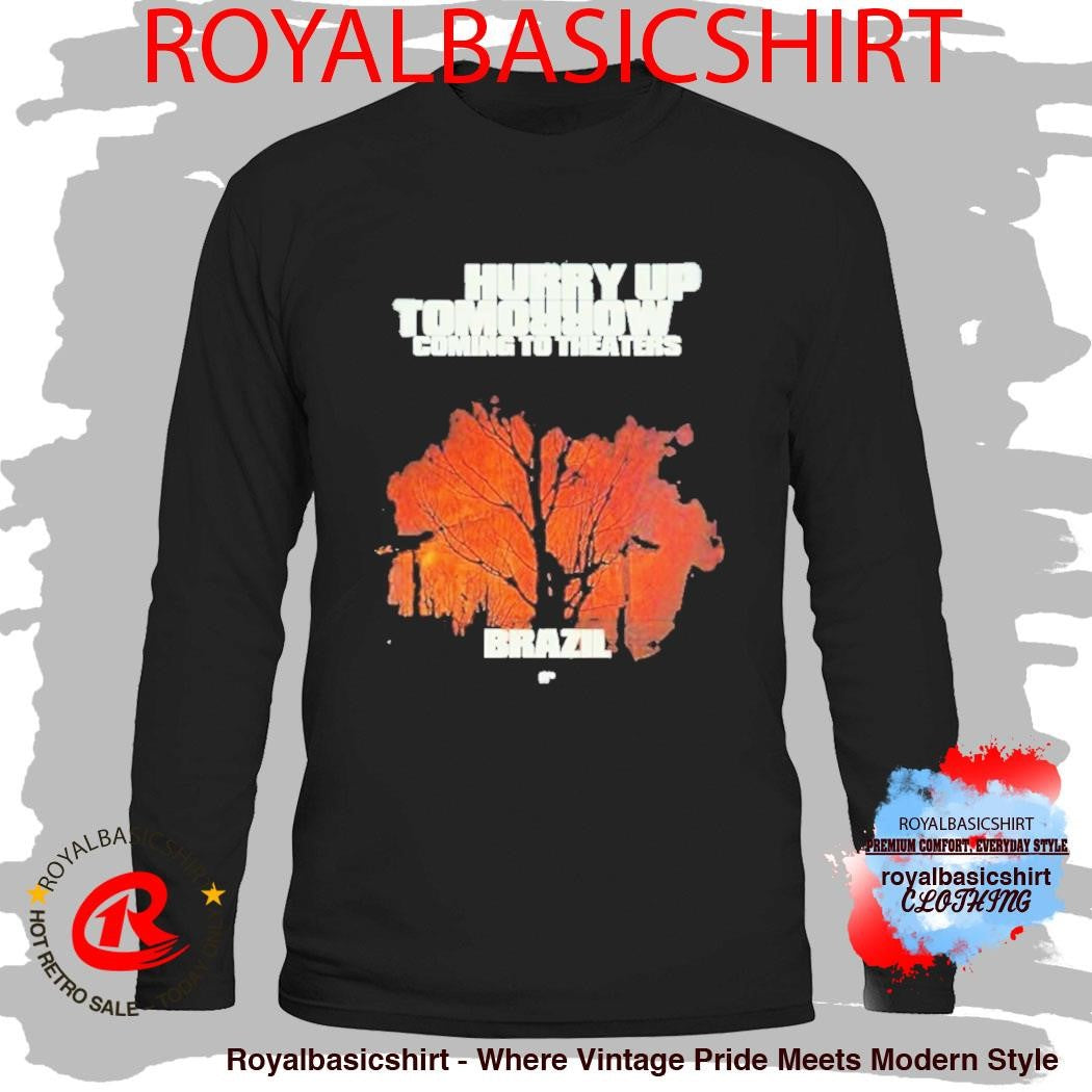 The Weeknd Hurry Up Tomorrow Coming To Theaters In Brazil Shirt