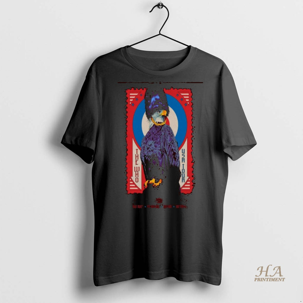 Official The Who 60th Anniversary 2025 Usa Tour Shirt