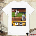 The Yankees Force A Game 5 Dodgers Lead Series 3-1 World Series 2024 MLB Poster t-shirt