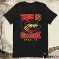 This is Our State Ames IA Iowa State Cyclones Vs Iowa Hawkeyes Mascots t-shirt