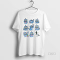 Official Tiger And Bird Cartoon Kpop Saja Boys Graphic