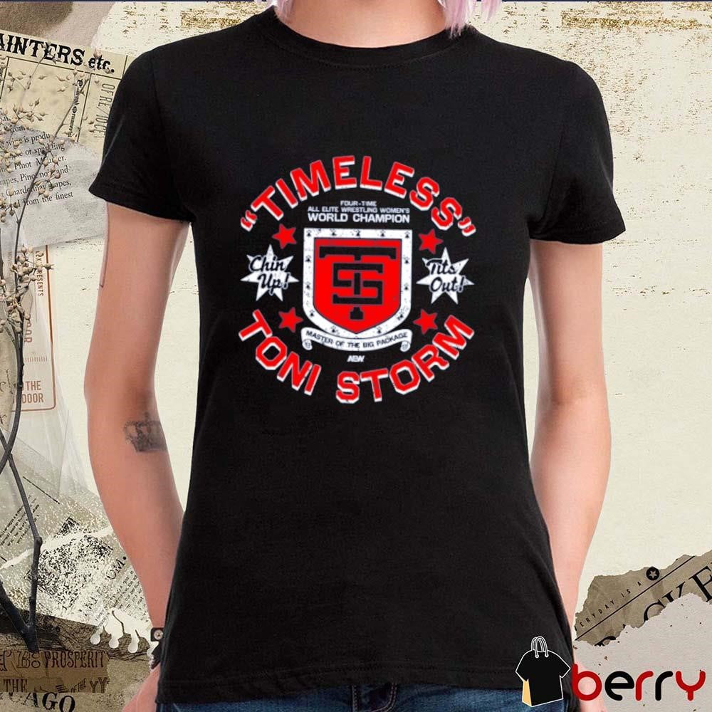 Timeless Toni Storm Four-time AEW Women’s World Champion Master Of The Big Package Vintage t-shirt