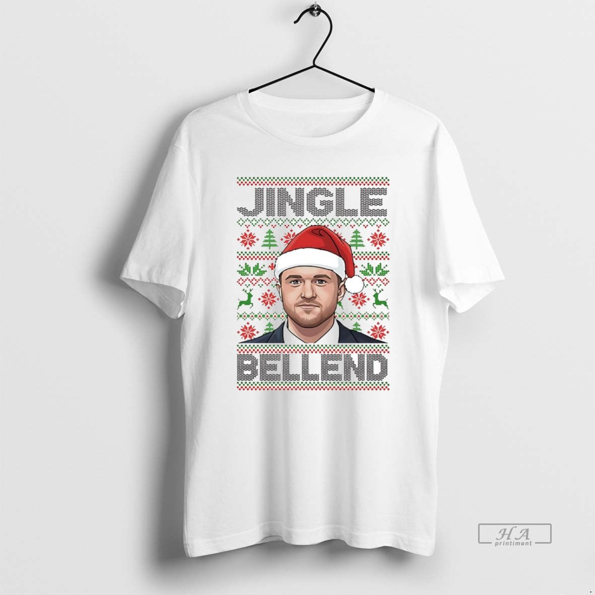 Official Tommy Robinson Jingle Bell End Ugly Christmas