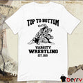 To Bottom Varsity Wrestling Est. 1969 New t-shirt