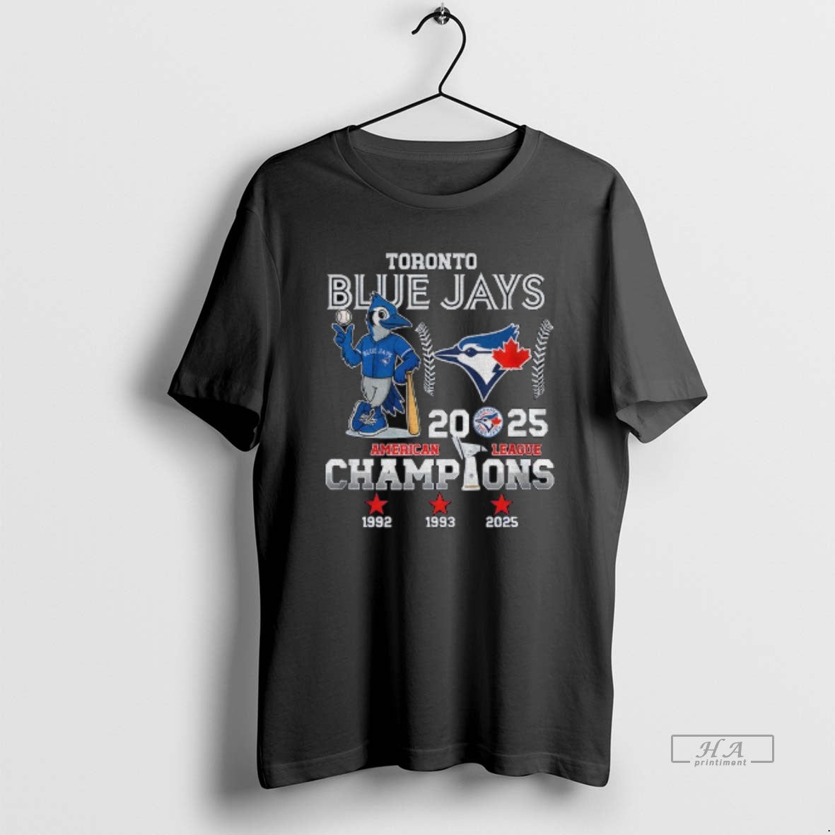Official Toronto Blue Jays 2025 3x American League Champions 2025