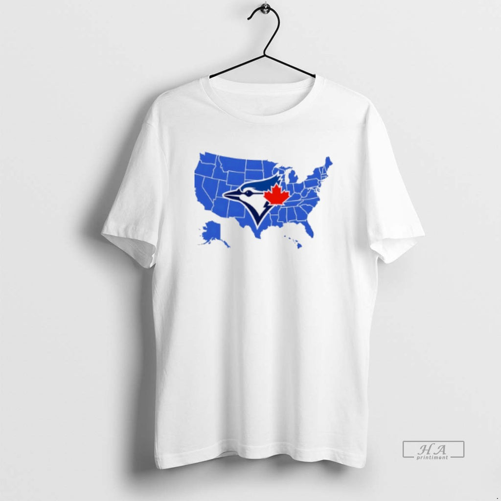 Official Toronto Blue Jays A Map Of Who America Is Rooting For In The World
