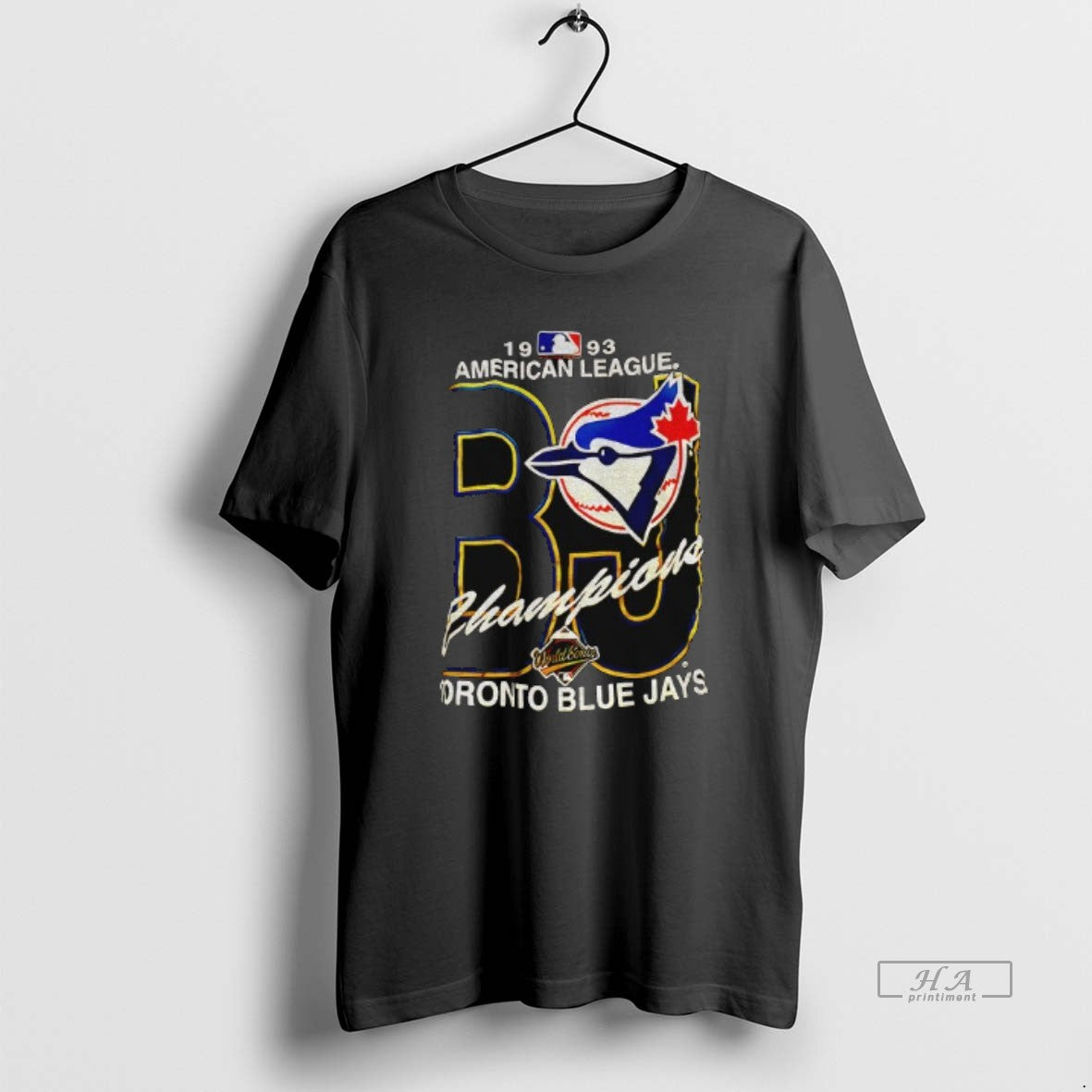 Official Toronto Blue Jays American League World Series Mlb Champions 1993