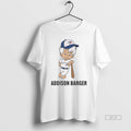 Official Toronto Blue Jays Mlb Addison Barger Cartoon 2025
