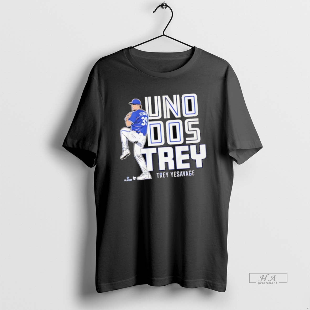 Official Toronto Blue Jays Trey Yesavage Uno Dos Trey