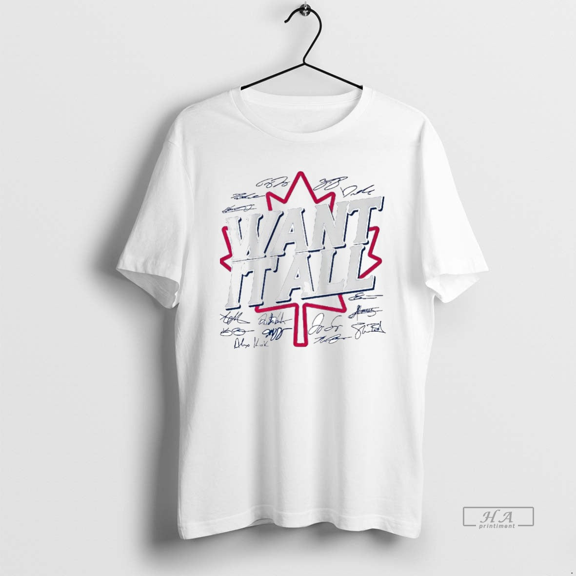 Official Toronto Blue Jays Want It All Signatures