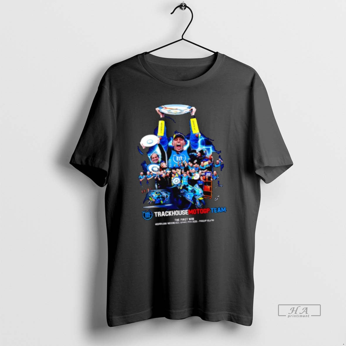 Official Trackhouse Motogp Team First Win Commemorative