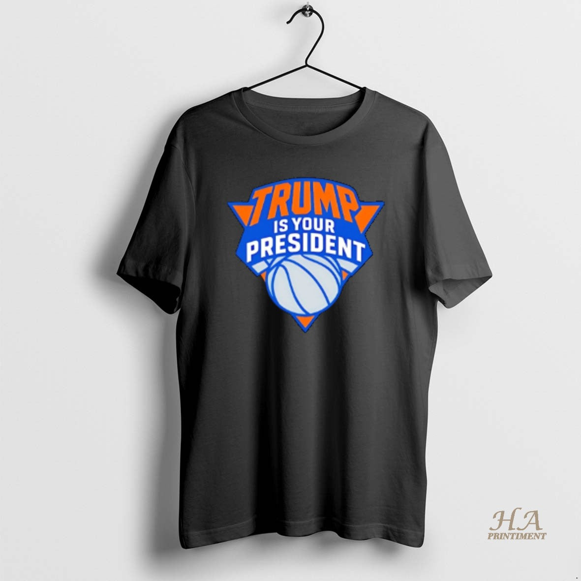 Official Trump Is Your President Ny Knicks Logo