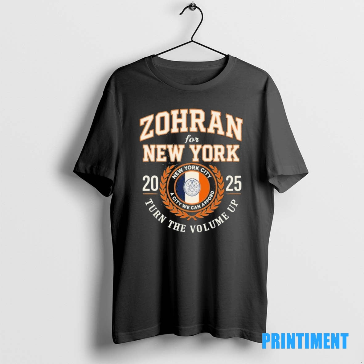 Official Turn The Volume Up Zohran Mamdani Mayor Nyc 2026 Tee Sweater