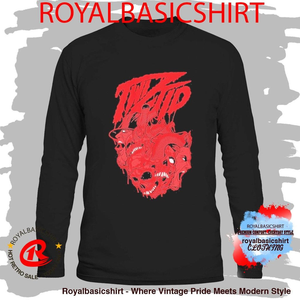 Twiztid Bloody Heart Skulls Shirt