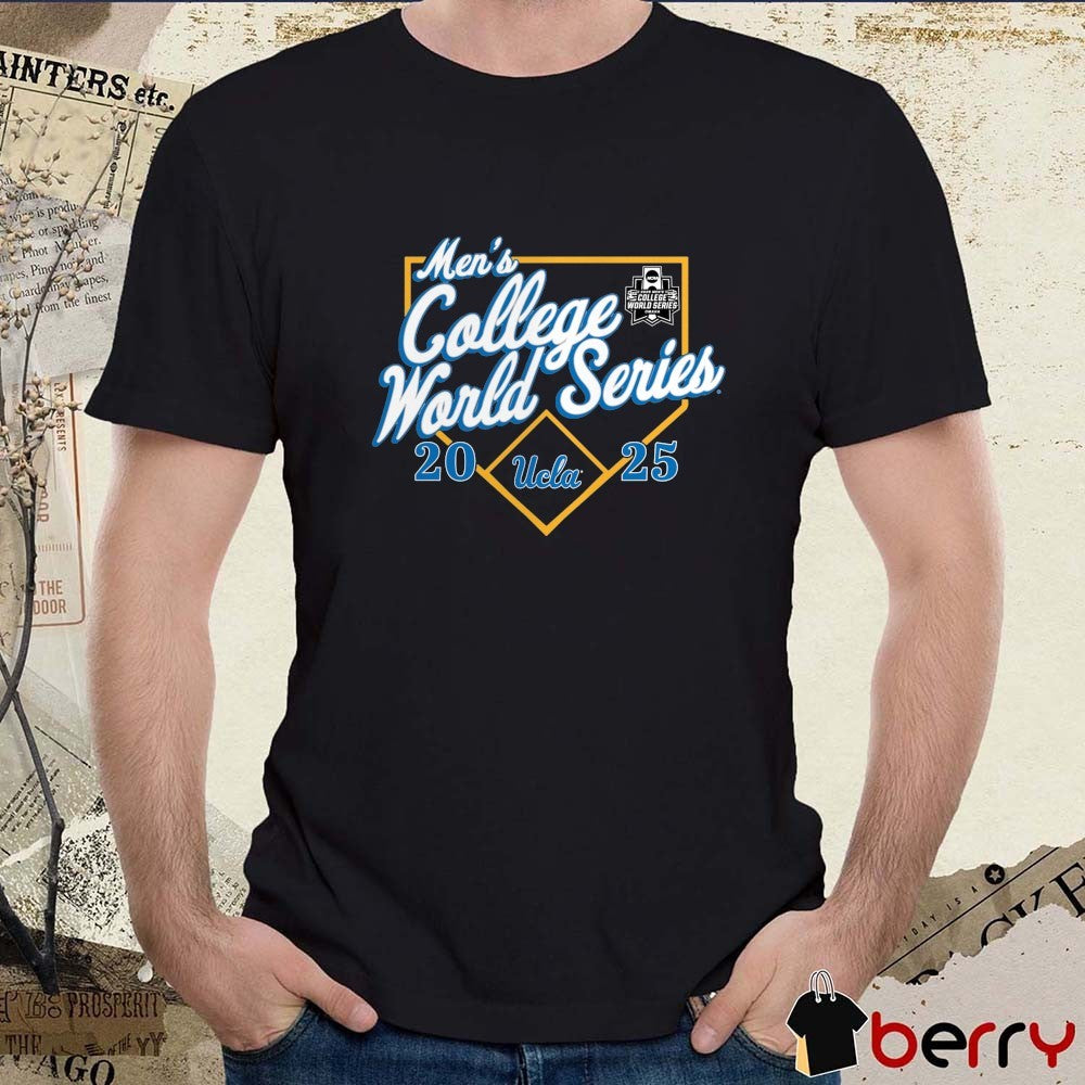 UCLA Bruins NCAA Baseball Men’s College World Series Bullpen Ace 2025 t-shirt
