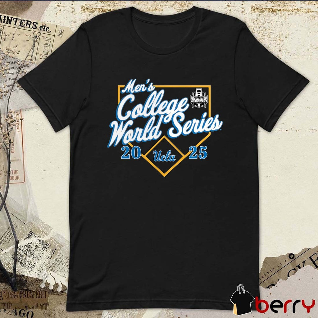 UCLA Bruins NCAA Baseball Men’s College World Series Bullpen Ace 2025 t-shirt