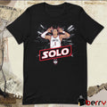 UConn Huskies Basketball Solo Ball Name Pose t-shirt