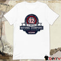 UConn Huskies Women’s Basketball 12x Time NCAA National Champions Logo Win South Carolina Gamecocks t-shirt