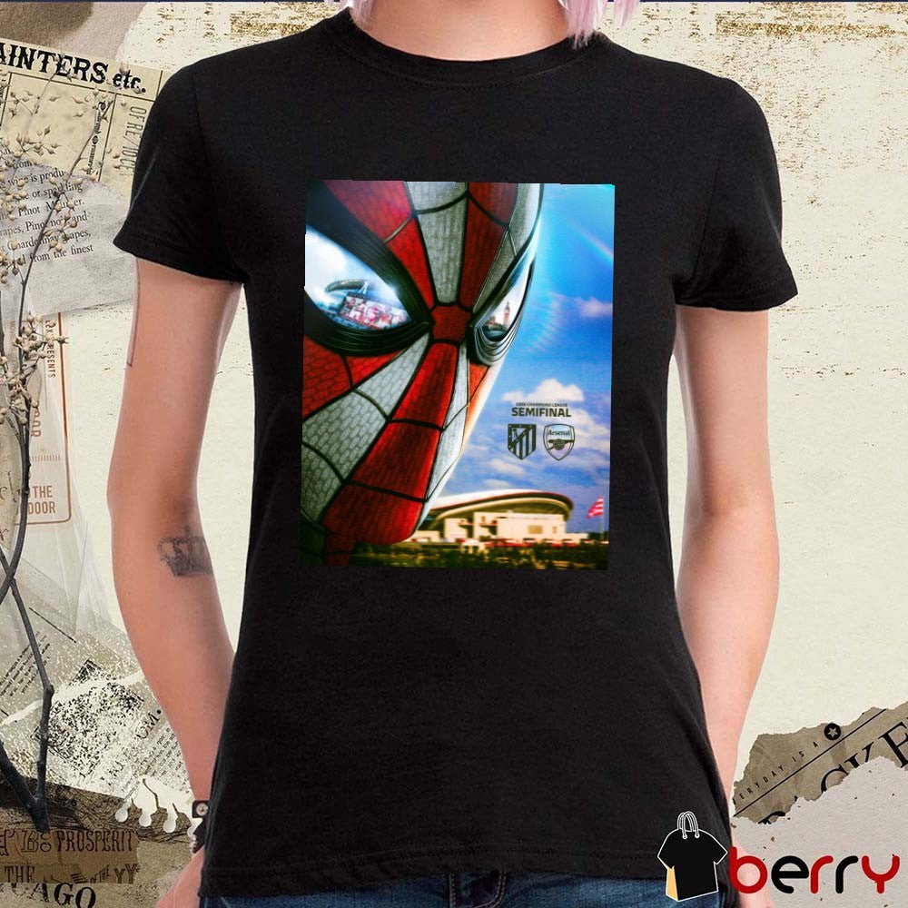 UEFA Champions League Semifinal Atlético de Madrid 2026 Poster t-shirt