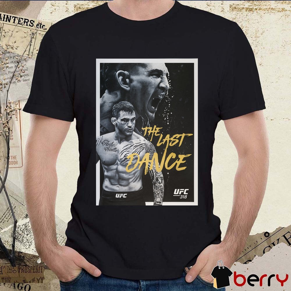 UFC 318 Holloway vs. Poirier 3 The Last Dance July 19, 2025 at the Smoothie King Center Poster t-shirt