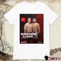 UFC Fight Night Baraniewski Vs Elekana Light Heavyweight Bout June 6, 2026 Poster t-shirt