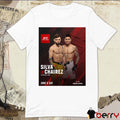 UFC Fight Night Silva Vs Chairez Flyweight Bout June 6, 2026 Poster t-shirt