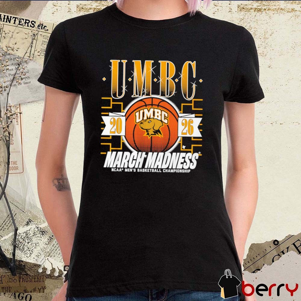 UMBC Retrievers MBB 2026 NCAA Men’s Basketball Championship March Madness t-shirt