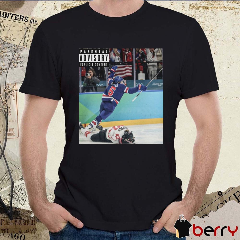 USA Hockey Player Megan Keller Scores The Game-winning Goal Against Canada t-shirt