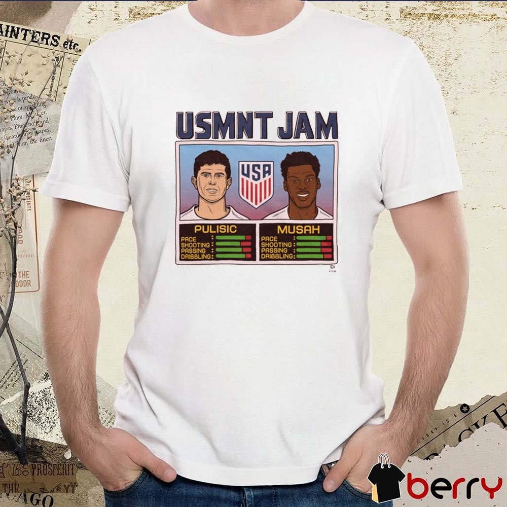 USMNT Jam Pulisic And Musah USA Team t-shirt