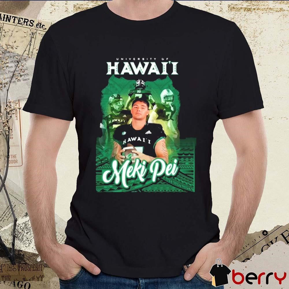 University Of Hawaii Meki Pei Hawai’i Rainbow Warriors Graphic t-shirt