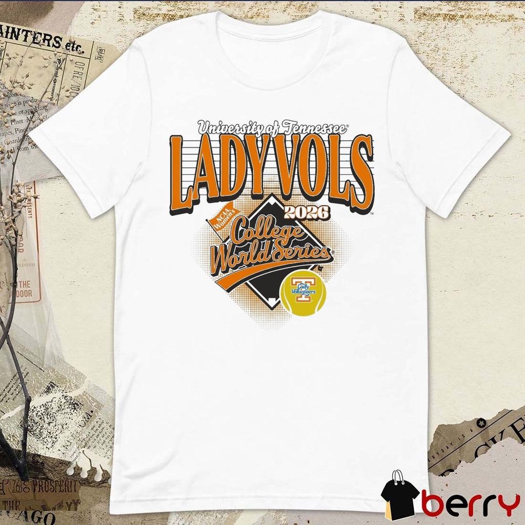 University Of Tennessee Lady Vols Softball 2026 NCAA Women’s College World Series t-shirt