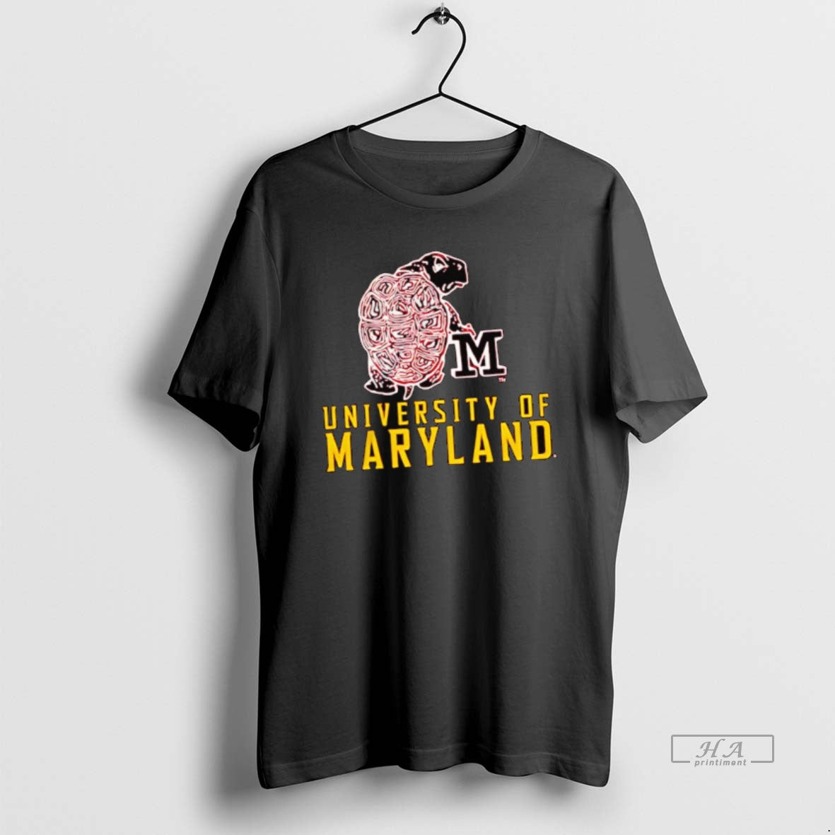 Official University Of Maryland Terrapin Mascot Logo