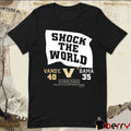 Vanderbilt Commodores Down Goes #1 Shock The World t-shirt