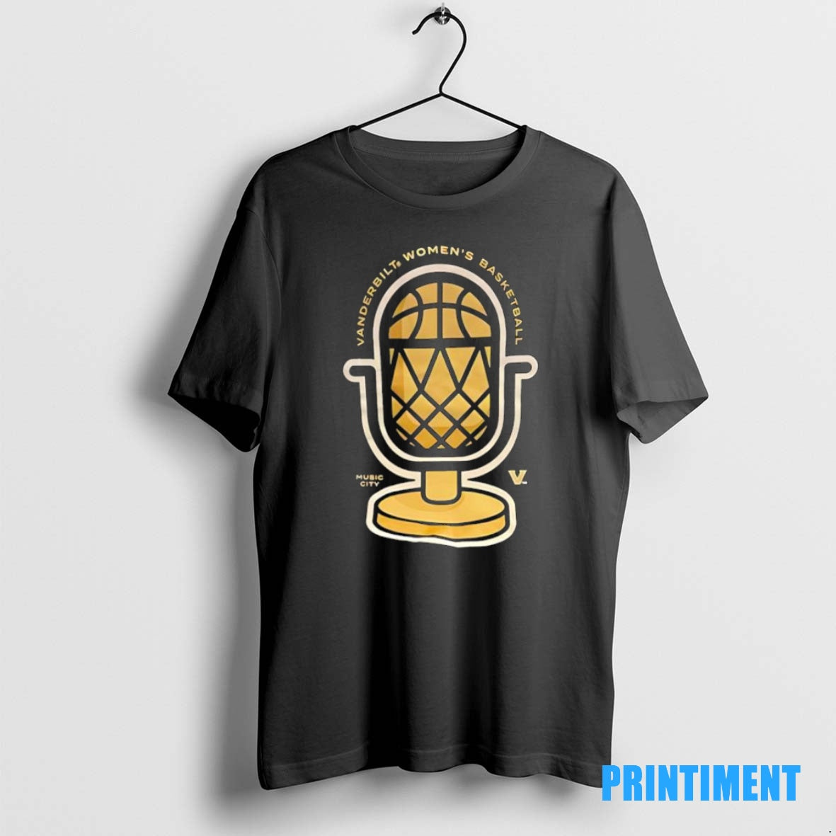 Official Vanderbilt Womens Basketball Team Microphone Music City Tee Sweater